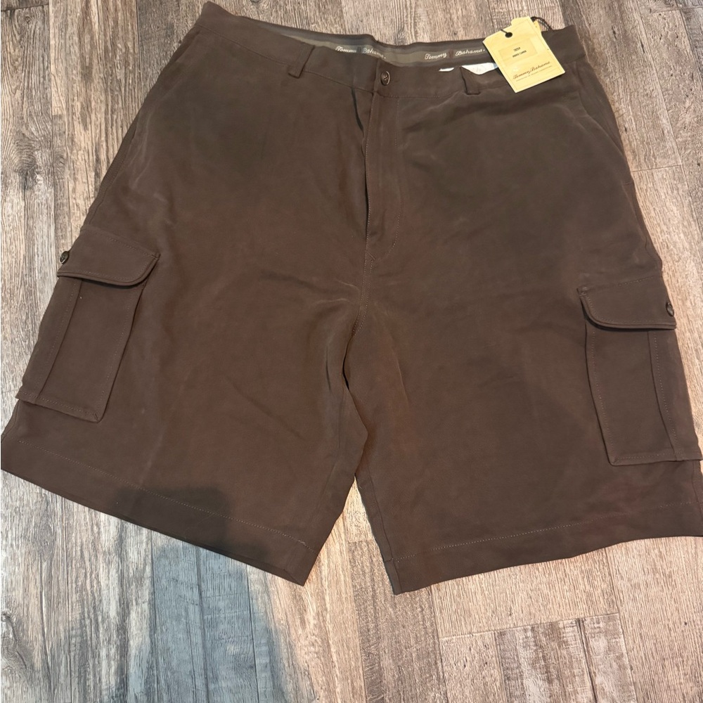 Tommy Bahama Dark Brown Cargo Shorts
